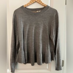 H&M Divided Peplum Sweater
